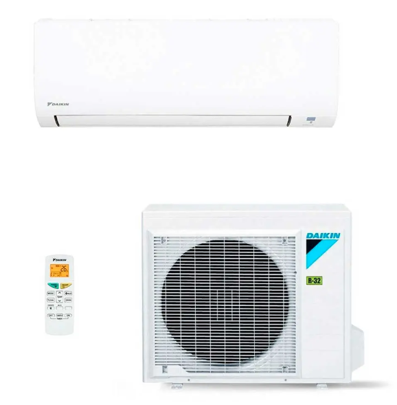 Ar Condicionado Split Hi-Wall Inverter Daikin Full 9000 BTU/h Quente/Frio 220V R-32