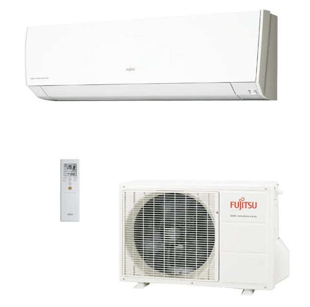 Ar Condicionado Fujitsu Inverter Hi-Wall 9.000 BTU/h Frio 220V Sensor de Presença
