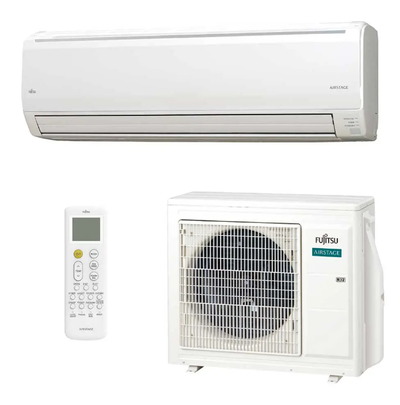 Ar Condicionado Split Hi-Wall Fujitsu Airstage Premium 24.000 BTU/h Quente/Frio 220V Gás R-32