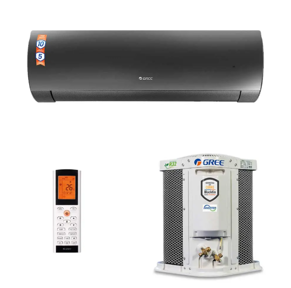 Ar Condicionado Split Hi-Wall Gree G-Diamond Auto Inverter 9000 BTU/h Frio Wi-Fi 220V