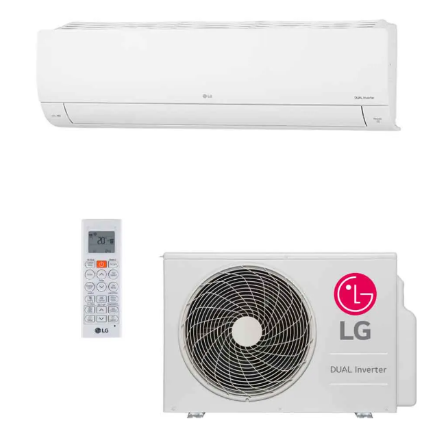 Ar Condicionado Split Hi-Wall LG Dual Inverter Compact +AI 18.000 BTU/h Frio 220V