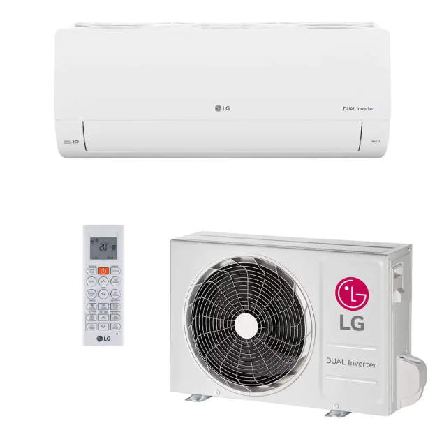 Ar Condicionado Split Hi-Wall LG Dual Inverter Voice +AI 9.000 BTU/h Frio 110V