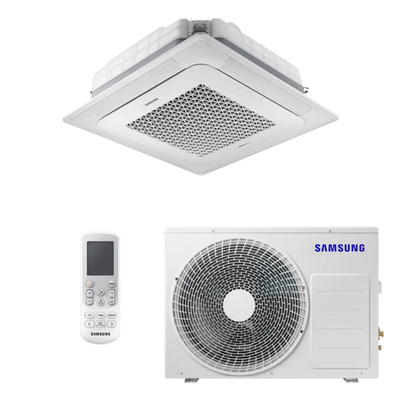 Ar Condicionado Cassete 4 Vias Samsung WindFree Inverter 24000 BTU/h Quente/Frio Wi-Fi 220V